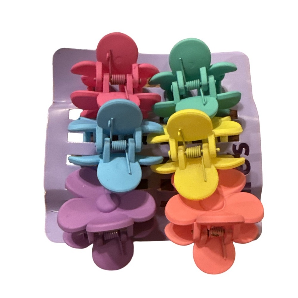 Colorful Flower Hair Clips for Kids or womenβs